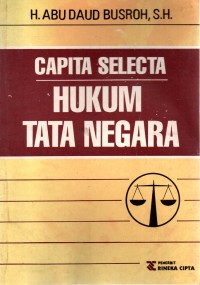 Capita Selecta Hukum Tata Negara