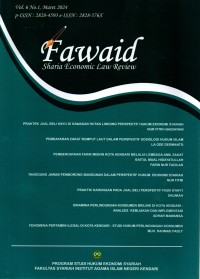 Image of Fawaid : Sharia Economic Law Review