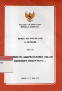 Image of Instruksi Menteri dalam Negeri No. 541/3150/SJ