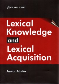 Image of Lexical knowledge and lexical acquisition