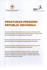 Image of Peraturan Presiden Republik Indonesia