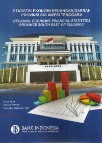 Image of statistik ekonomi keuangan daerah provinsi sulawesi tenggara