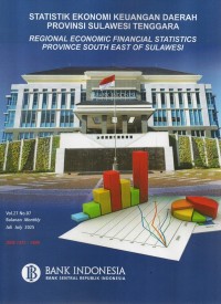 Image of statistik ekonomi keuangan daerah provinsi sulawesi tenggara